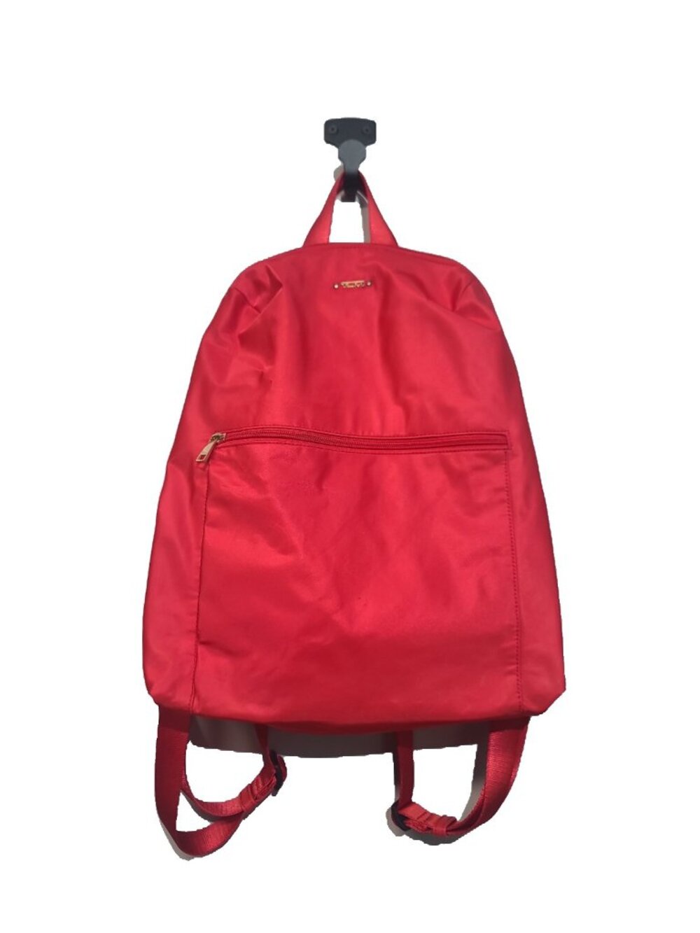 Tumi Voyageur Just In Case Backpack Red GUC